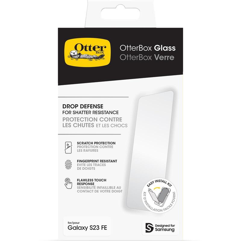 Otterbox Protector De Pantalla Para Teléfono Móvil Cristal Transparente Para Samsung Galaxy S23 Fe