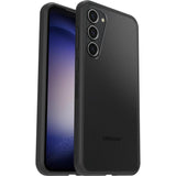 Otterbox React Series Carcasa Trasera Para Teléfono Móvil Antimicrobiano Elastómero Termoplástico (Tpe) Policarbonato Cristal Negro Para Samsung Galaxy S23+