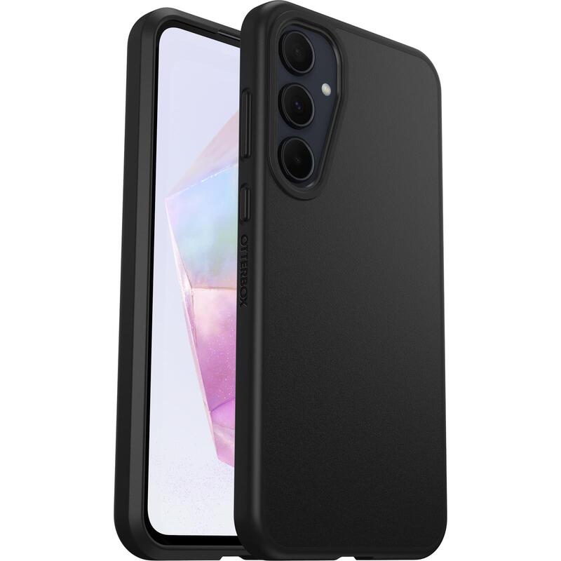 Otterbox React Series Carcasa Trasera Para Teléfono Móvil Negro Para Samsung Galaxy A35