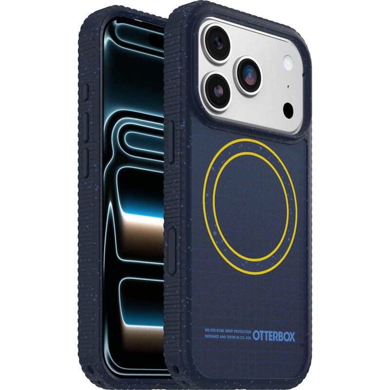 Otterbox Sole Series Carcasa Trasera Para Teléfono Móvil Compatibilidad Con Magsafe Tejido Resistente Real Quiet (Azul) Para Apple Iphone 17 Pro