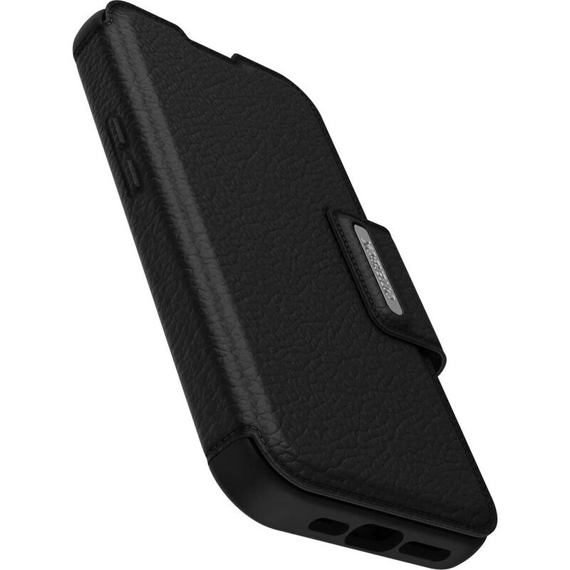 Otterbox Strada Series Funda Con Tapa Para Teléfono Móvil Compatibilidad Con Magsafe Cuero Policarbonato Cierre De Metal Sombra Para Apple Iphone 14 Pro Max