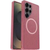 Otterbox Symmetry Series Clear Carcasa Trasera Para Teléfono Móvil Compatibilidad Con Magsafe Policarbonato Elastómero Termoplástico (Tpe) Foxberry (Rosa) Para Samsung Galaxy S25 Ultra