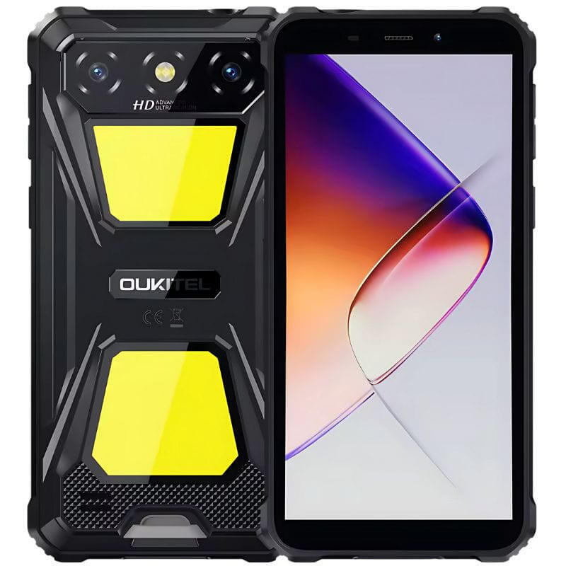 Oukitel G5 4gb/128gb Con Luz De Camping, Negro Rugged