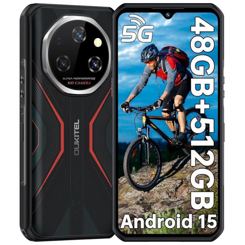 Oukitel Wp55 Pro 5g 16gb/512gb Rojo Rugged