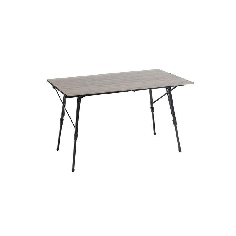 Outwell Canmore L Large Capacity Table For Family Outings, Black Grey