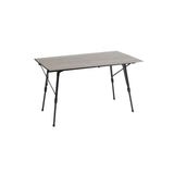 Outwell Canmore L Large Capacity Table For Family Outings, Black Grey