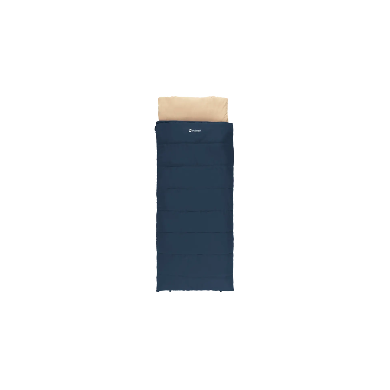 Outwell Contour Lux Sleeping Bag, Right Zipper, Deep Blue