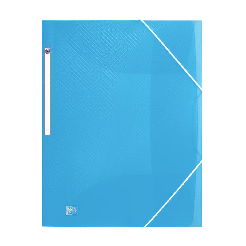 Oxford Carpeta De Gomas Urban Pp Traslúcido A3 C/ Solapas Colores Surtidos -10u-