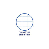 Oxford Cuaderno Classic Europeanbook 1 Microperforado 80h A4+ 5x5 T/Extraduras Banda Color Rosa Chicle -5u-