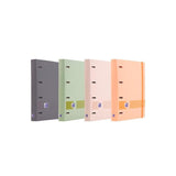 Oxford Europeanbinder Boreal Carpeta 4 Anillas 4x35 A4+ C/Recambio 5x5 T/Plástico Aterciopelado C/Surtidos