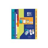 Oxford Europeanbinder Live & Go Carpeta Tamaño A4+ Con Recambio + Separadores - Tapa De Plastico Polyfoam - Colores