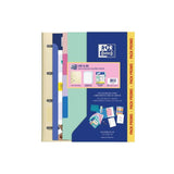 Oxford Europeanbinder Live & Go Carpeta Tamaño A4+ Con Recambio + Separadores - Tapa De Plastico Polyfoam - Colores