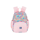 Oxford Floral Mochila Infantil 8.5l - 2 Bolsillos Laterales Con Goma Eslastica - Espalda Acolchada Ergonomica -