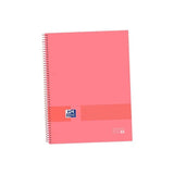 Oxford &You Cuaderno Europeanbook 1 Espiral 80h 5x5 T/Extraduras A4+ Soft Watermelon -5u-