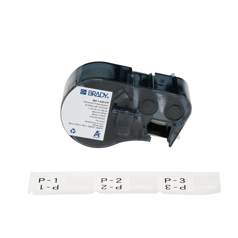 P-Flag Matt Polypropylene  Labels For M410, M510 And