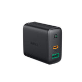 Pa-D1 Ladowarka Sieciowa 2xusb Power Delivery (1xusb A+1xusb C) 5.4a 30w Dynamic Detect