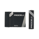 Pack 10 Pilas Aa (Lr6) Duracell Procell Id1500ipx10 Alcalina (Zn/Mno2) 1.5v 3,016mah