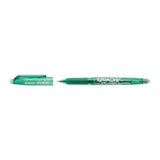 Pack 12 Unidades Pilot Boligrafo De Gel Borrable Frixion Ball - Punta De Bola Redonda 0.7mm - Trazo 0.4mm - Grip Ergonomico - Color Verde