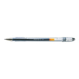 Pack 12 Unidades Pilot Boligrafo De Gel G1 - Recargable - Punta De Bola 0.5mm - Trazo 0.3mm - Cuerpo Transparente - Color Negro