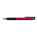 Pack 12 Unidades Pilot Boligrafo De Gel Synergy Point Retractil - Recargable - Punta Fina 0.5mm - Trazo 0.25mm - Color Rojo