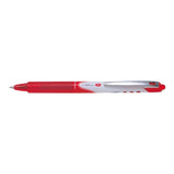 Pack 12 Unidades Pilot Boligrafo De Tinta Liquida V Ball Rt 07 - Retractil - Punta De Bola Conica 0.5mm - Trazo 0.25mm - Grip De Goma - Color Rojo
