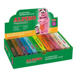 Pack 12 Unidades Plastilina Alpinocolores Surtidos150gr Cada Color