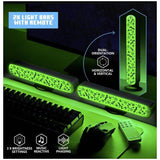 Pack 2 Barras De Luz Paladone Minecraft Creepers