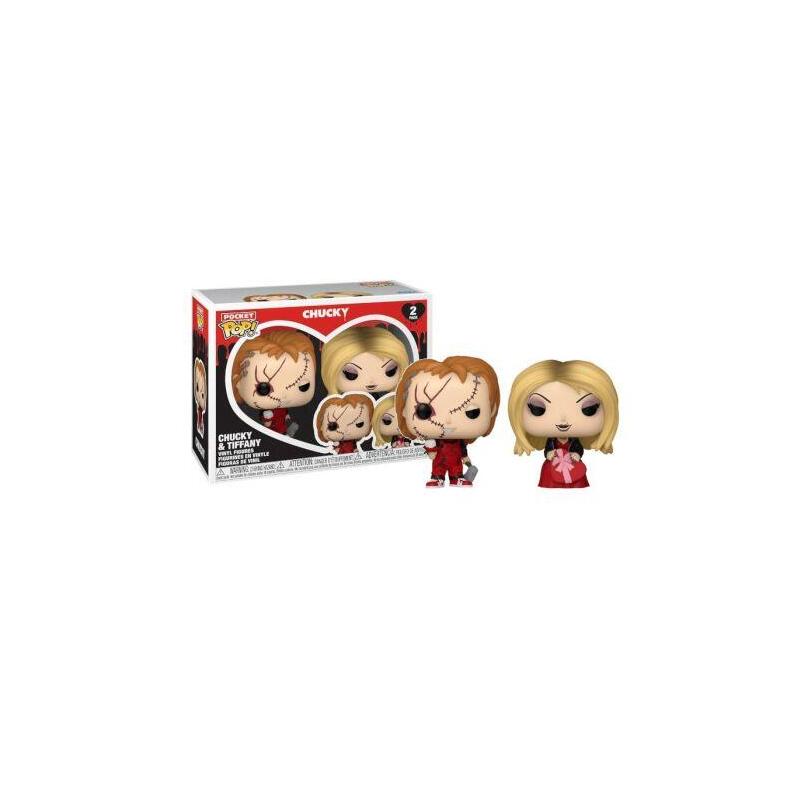Pack 2 Llavero Pocket Pop Chucky Y Tiffany - 889698831017