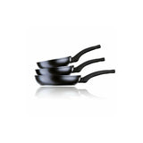 Pack 3 Sarténes Monix Hermanos Torres M240000 Ø18cm Ø22cm Ø26cm Aluminio Forjado Apta Para Inducción