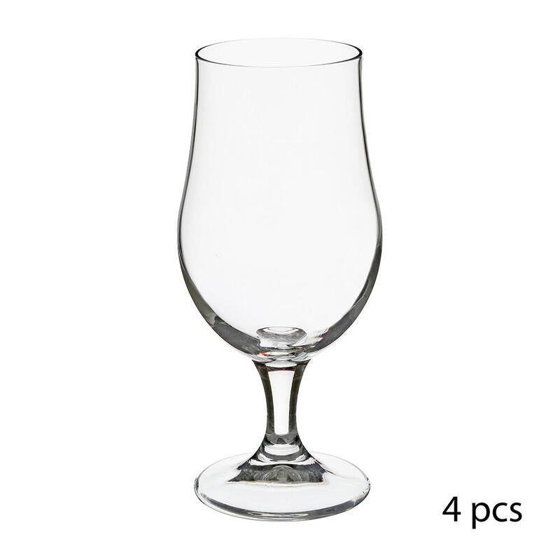 Pack 4 Copas De Cerveza De Cristal 37cl