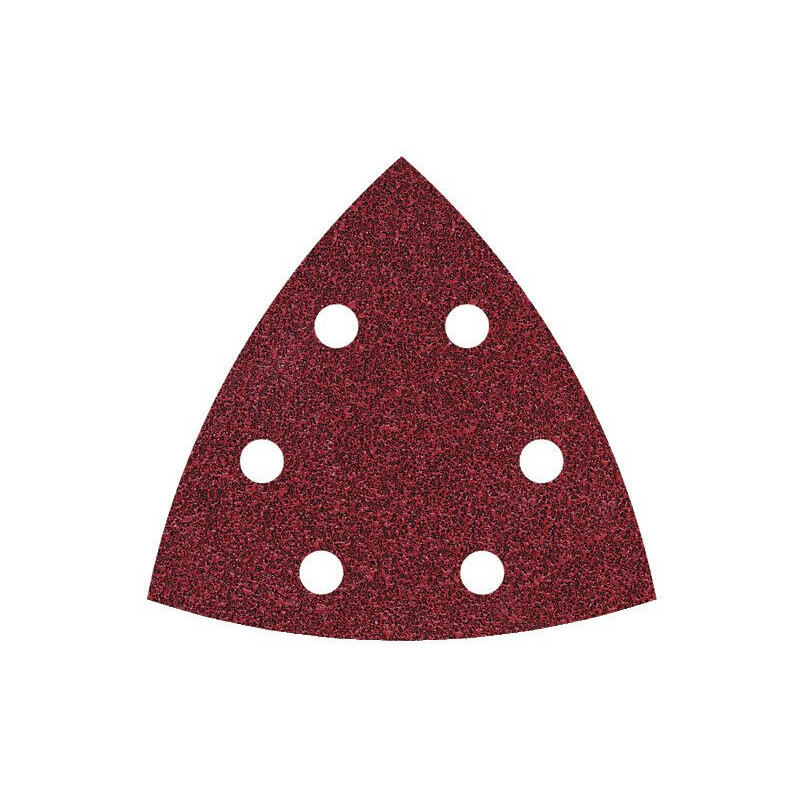 Pack 5 Hojas Abrasivas Adhesivas Corindón, Grano40 Delta 95mm 1850000 Wolfcraft