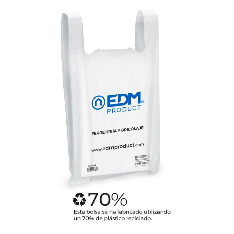 Pack 90 Bolsas Medida Plegada 29 X 60 Cm 70% Plástico Reciclado