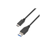 Pack De 10 Unidades Aisens Cable Usb 3.1 Gen2 10gbps 3a Tipo Usb-C/M - A/M Negro 1,0m