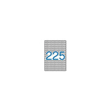 Pack De 10 Unidades Apli Etiquetas Adhesivas 8x12mm Manual/Impresión C/Romos 225 X 15h A5 Blanco