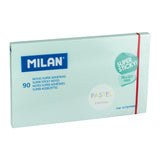 Pack De 10 Unidades - Bloc 90 Notas Super Adhesivas Azul Pastel 76x127mm Milan
