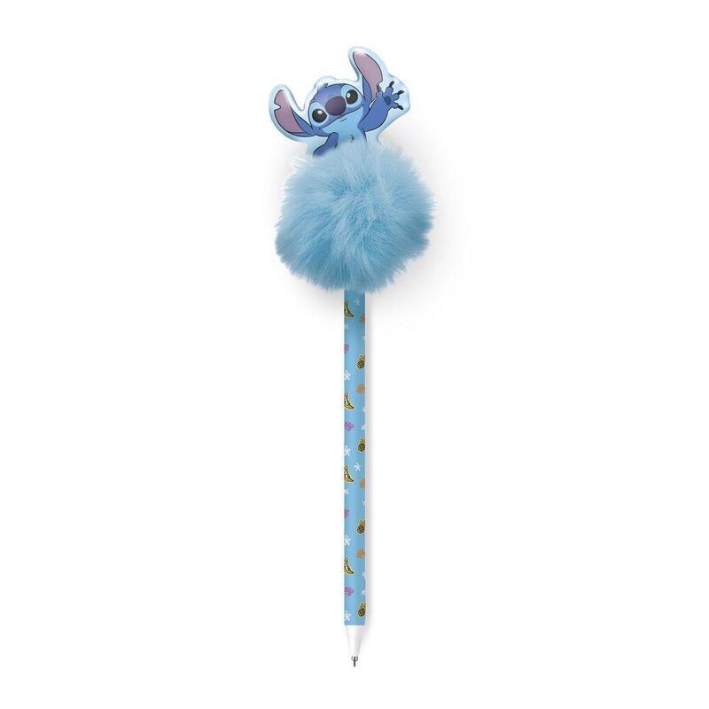 Pack De 10 Unidades - Boligrafo Pompom Stitch Disney