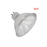 Pack De 10 Unidades - Bombilla Halogena Dicroica 12v 50w Mr16 675lm Apertura 60° Ø5cm