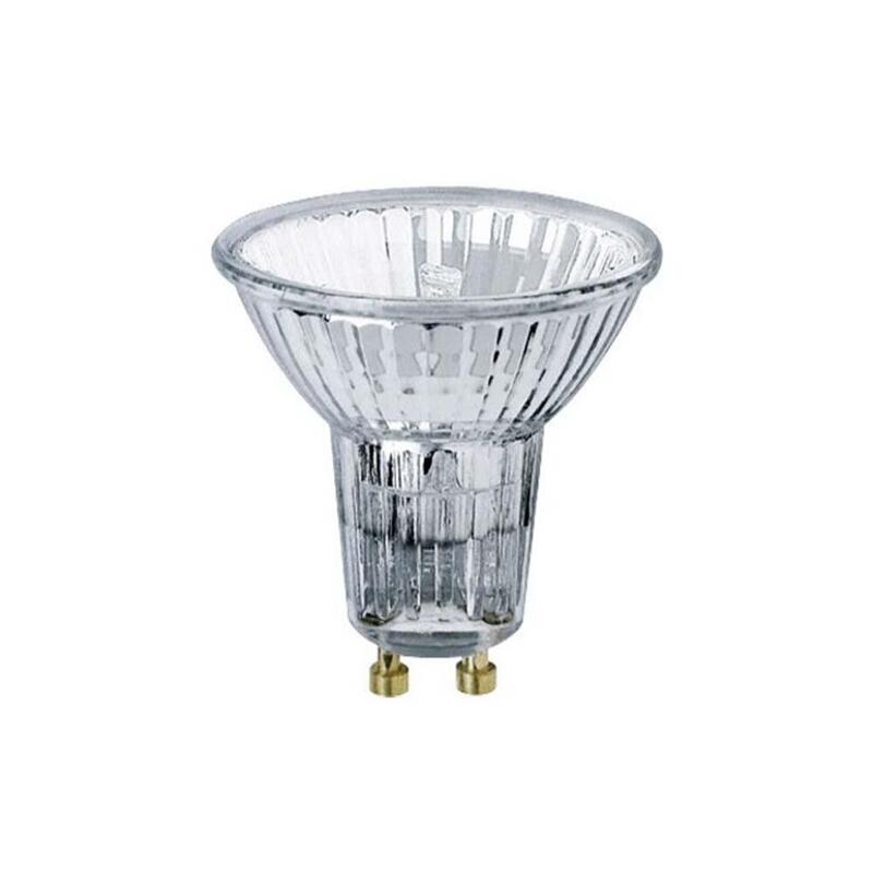 Pack De 10 Unidades - Bombilla Halogena Dicroica Gu10 50 W 460 Lm 2700 K Luz Cálida 230 V 50 X 53 Mm