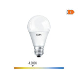Pack De 10 Unidades - Bombilla Standard Led E27 12w 1154lm 4000k Luz Dia Ø5,9x11,5cm Edm