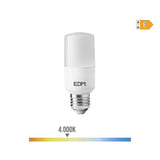 Pack De 10 Unidades - Bombilla Tubular Led E27 10w 1100lm 4000k Luz Dia Ø4x10,7cm Edm