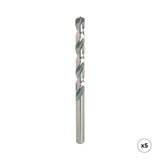 Pack De 10 Unidades - Broca Hss4341 Para Metal, Rectificada, Ø1,00 X 34,00 Mm, 5 Uds