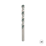 Pack De 10 Unidades - Broca Hss4341 Para Metal Rectificada, Ø2,50 X 57,00 Mm, 5 Uds