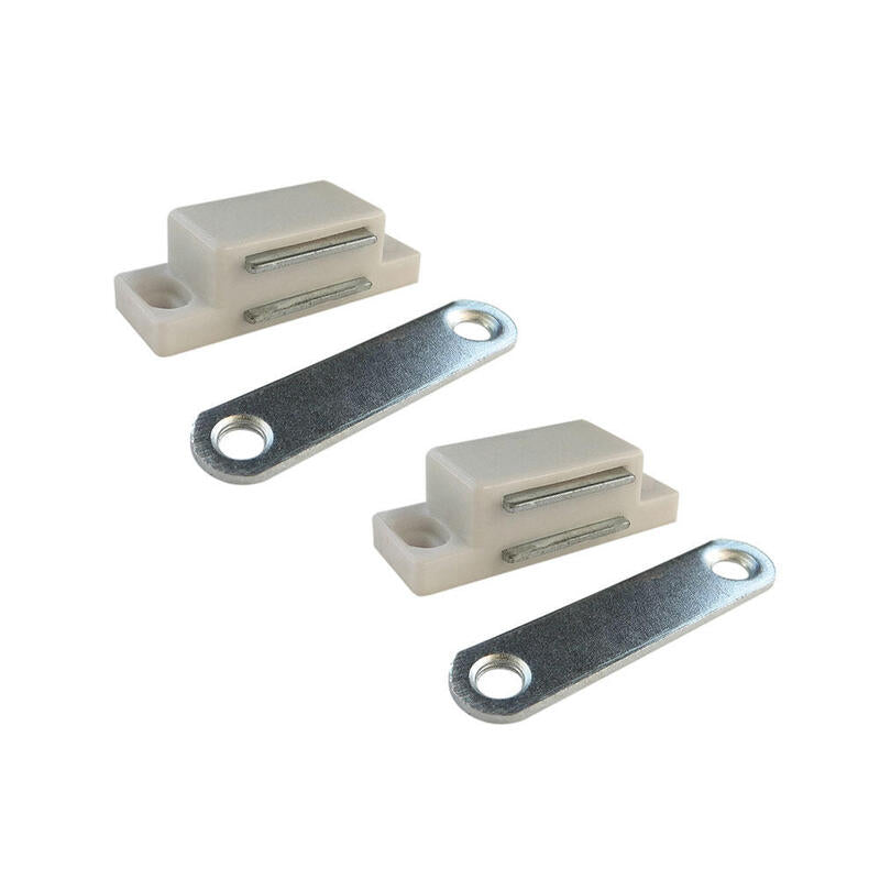 Pack De 10 Unidades - Cierre Magnético Im02, Blanco, 42 X 18 Mm, 2 Unidades