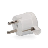 Pack De 10 Unidades - Clavija Schuko T/Tl S/Lateral 4,8mm 16a