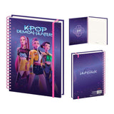 Pack De 10 Unidades - Cuaderno A4 Huntrix Kpop Demon Hunters