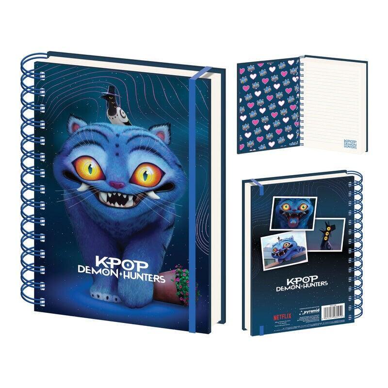 Pack De 10 Unidades - Cuaderno A5 3d Lenticular Derpy Kpop Demon Hunters