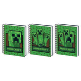 Pack De 10 Unidades - Cuaderno A5 3d Minecraft Surtido