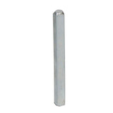 Pack De 10 Unidades - Cuadradillo De Acero Galvanizado, 9 X 9 X 110 Mm