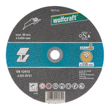 Pack De 10 Unidades - Disco De Corte Para Metal Ø230x2,5x22,23mm. 1627099 Wolfcraft