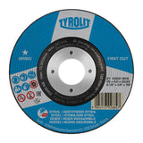 Pack De 10 Unidades - Disco De Desbaste 27c Ø125x6x22,23 A30p-Bfb Tyrolit